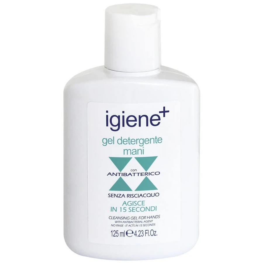HYGIENE+ HAND GEL DET S/RI125ML