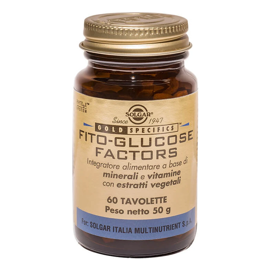 Solgar Fito - Glucose Factoren 60 tabletten