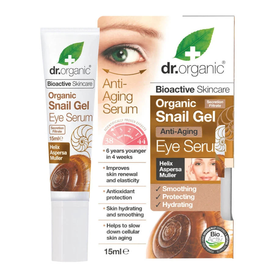 Dr Organic Slak Oog Serum