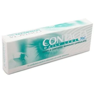 Contacta Lente de Contacto Desechable Diaria Yal 15 1.25 15 Piezas