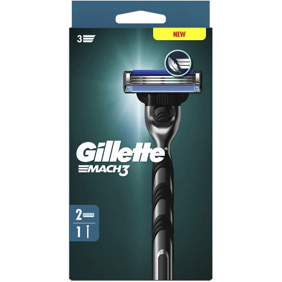 GILLETTE MACH3 RASIERER STD+2LAM