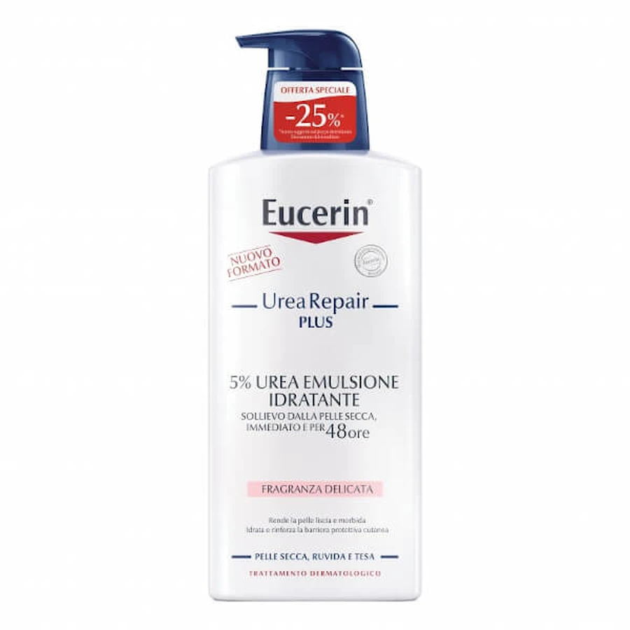 Eucerin Urea 5% Moisturizing Emulsion Delicate Fragrance 400ml