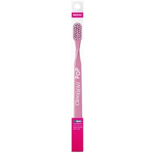 Clinodent Zahnbürste Rosa Medium