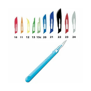 Steriele Wegwerpmedicijnen Scalpels Veiligheid Figuur 15 Kiato