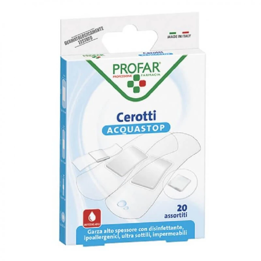 AcquaStop Profar 20 geassorteerde pleisters
