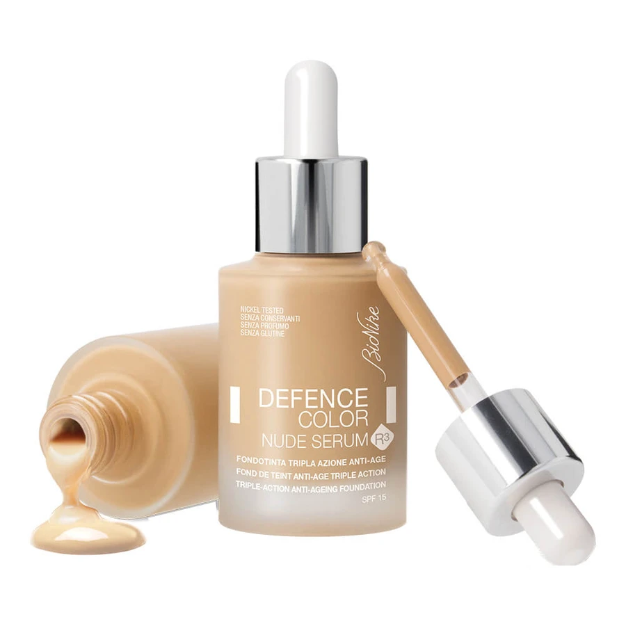 Base de maquillaje sérum Defence Color Nude 601