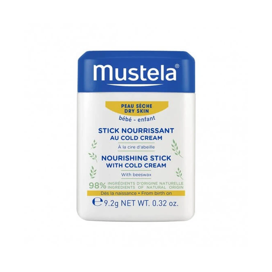 Mustela Stick Nutritivo Rostro y Labios Lactantes y Niños Cold Cream 9.2g