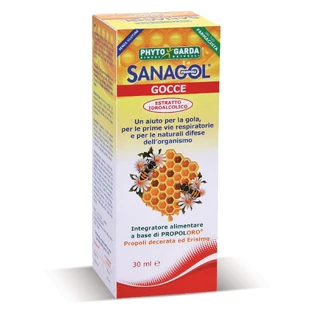 Sanagol Drops Propolis Hydroalcoholic Extract 30ml