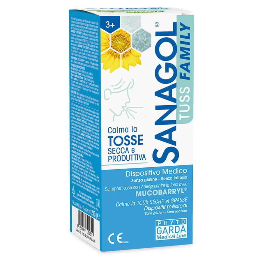 Sanagol Tuss Scir Ad/bb 210g