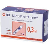 Seringi de insulină 0,3ml Demi 30g 30 bucăți BD MicroFine