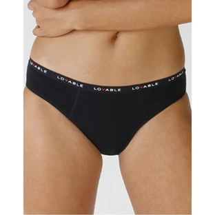 FLOW MEDIUM SLIP NOIR TAILLE XL LOVABLE