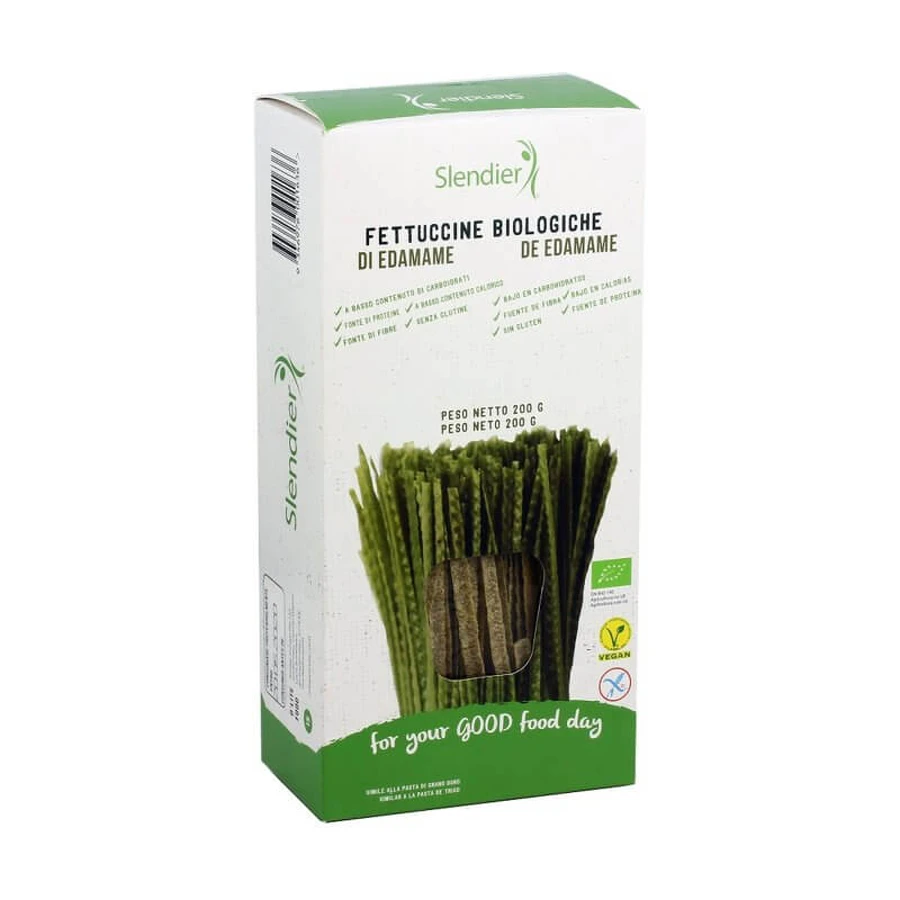 Organic Edamame Fettuccine Slender 200g