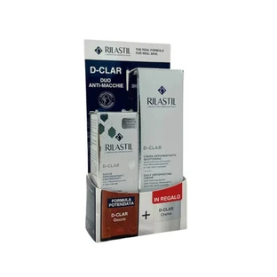 Rilastil D-Clar Duo Anti-Macchia Depigmentierung Tagescreme + Uniformierungstropfen