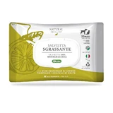 NATÜRLICHE DERMA PET WIPE "ENTFETTEN" CF. (35 STÜCK) ZITRONE GRAPEFRUIT ÄTHERISCHES ÖL & SCHWEFELKRISTALLE