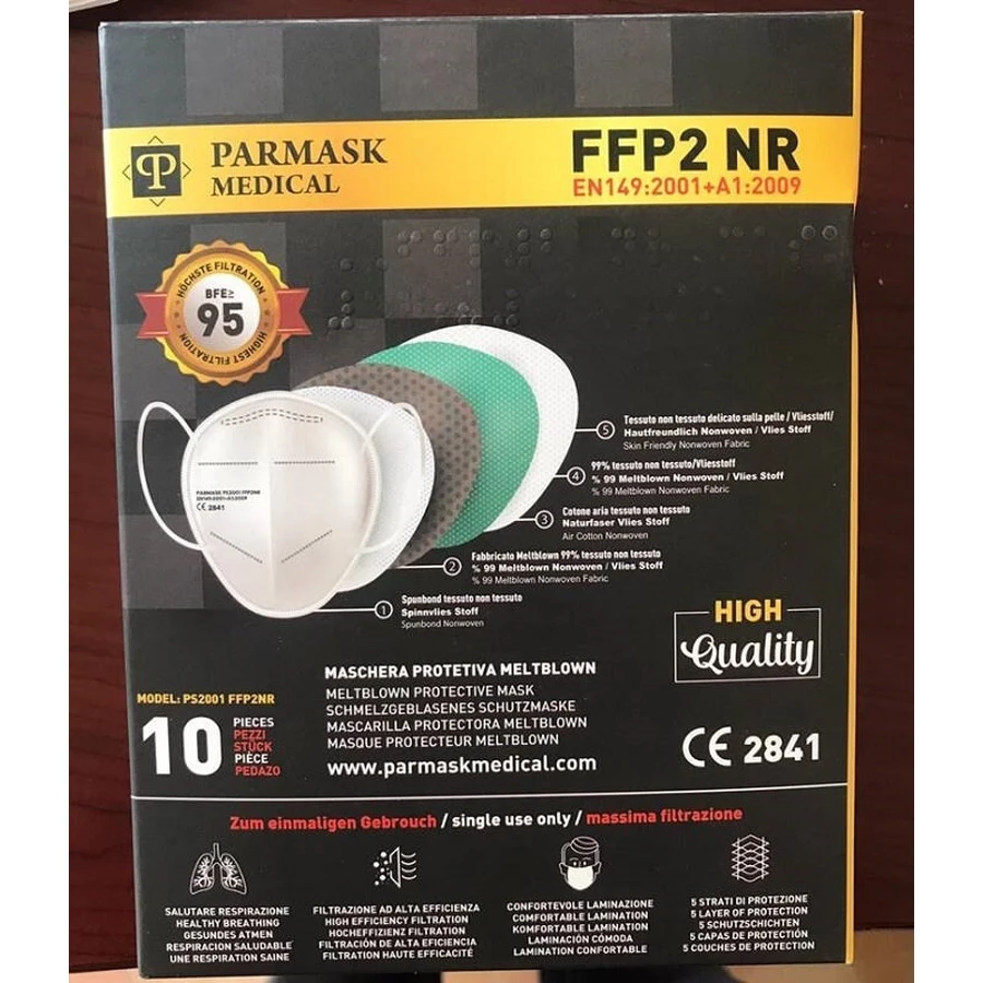 FFP2 MASKE PS2001 NE 10 STÜCK