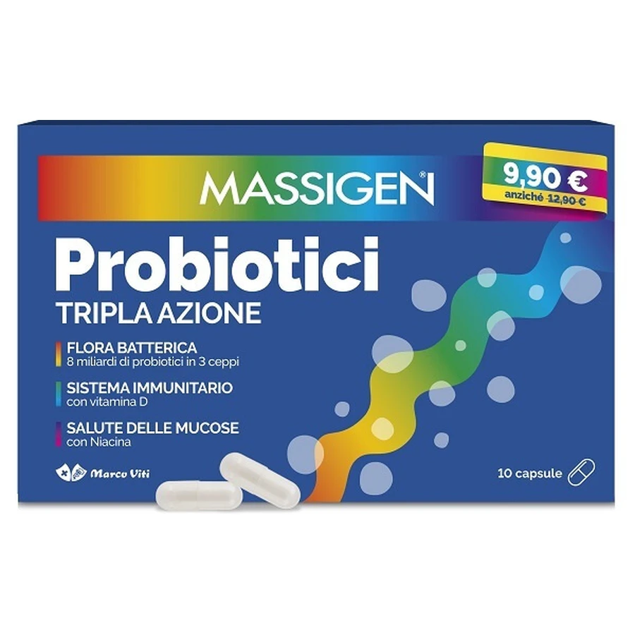 Massigen Probiotice 10 capsule
