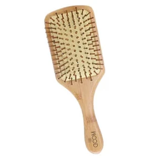 Bamboo Wood Hair Brush - Rectangular