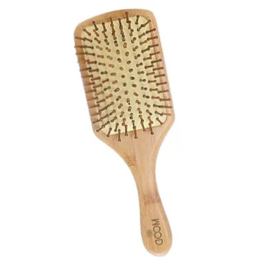 Bamboo Wood Hair Brush - Rectangular