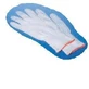 GLOVES Cot.White m.6 F/Z