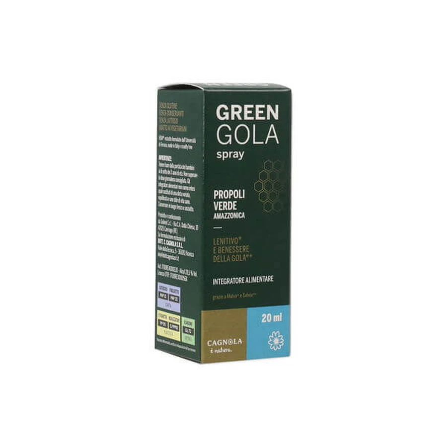 SPRAY VERDE PARA LA GARGANTA 20ML