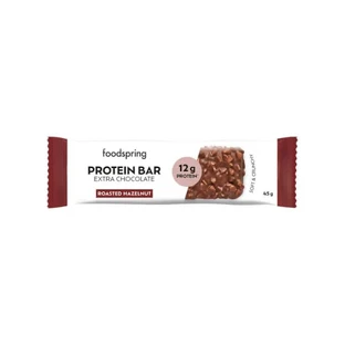 Foodspring Protein Bar - Extra Chocolate Roasted Hazelnut Protein Bar 45g