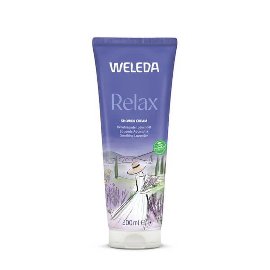 Weleda Relax Aroma Ducha con Aceites Esenciales Naturales 200ml