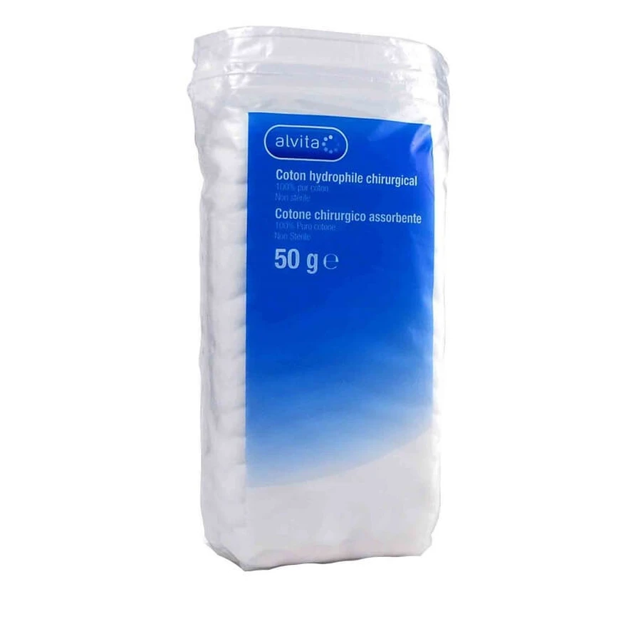 ALVITA KATOEN CHIR ABSORBEREN 50G