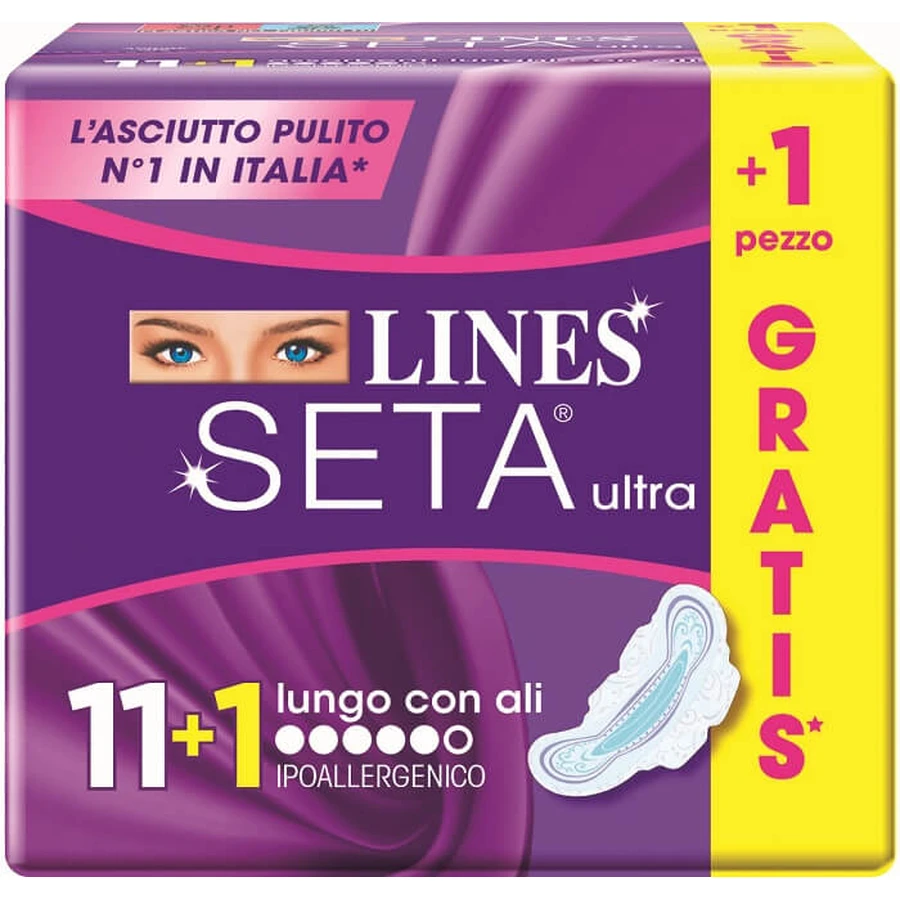 LINES SILK ULTRA LU WINGS 11+1PCS