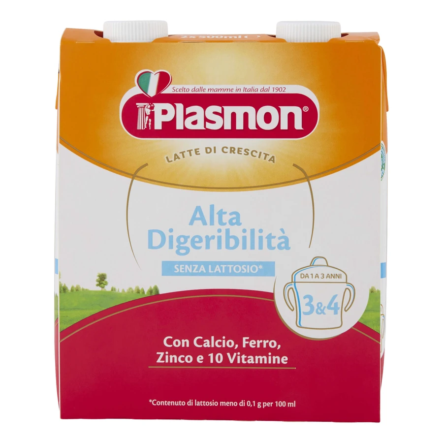 PLASMON Leche Alta Dig.2x500ml