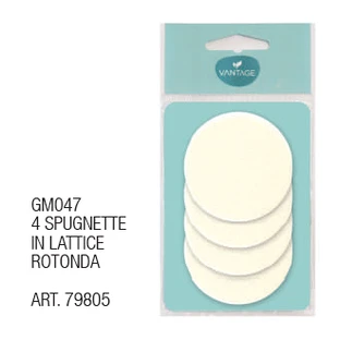 VANTAGE GM047 LATT SPONGES 4 PCS
