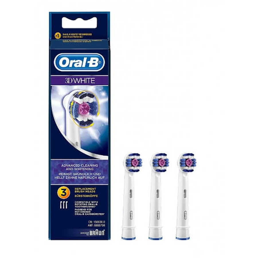 Oral-B Refill EB18 3D White 3 Pieces