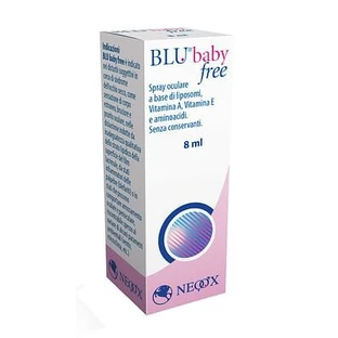 Blubaby Free Eye Drops Solution ophtalmique Spray 8 Ml