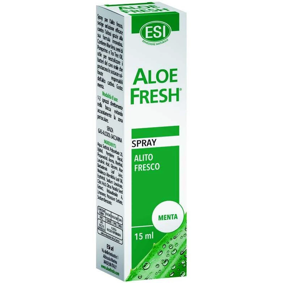 Esi Aloe Fresh Mint Strong Breath Spray 15ml