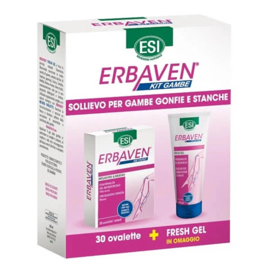 ESI Erbaven Zwollen Benen Kit Supplement + Gel 100ml