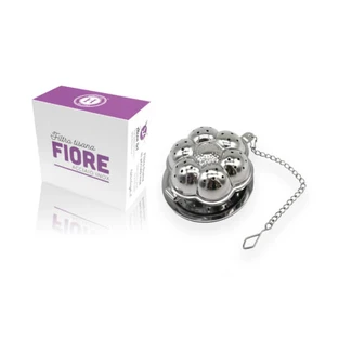 Himalaya flower-shaped stainless steel herbal tea filter