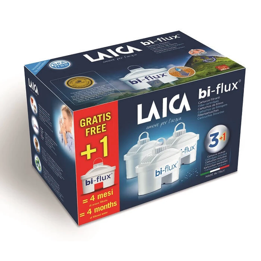 LAICA BI-FLUX 3+1 Cartuchos