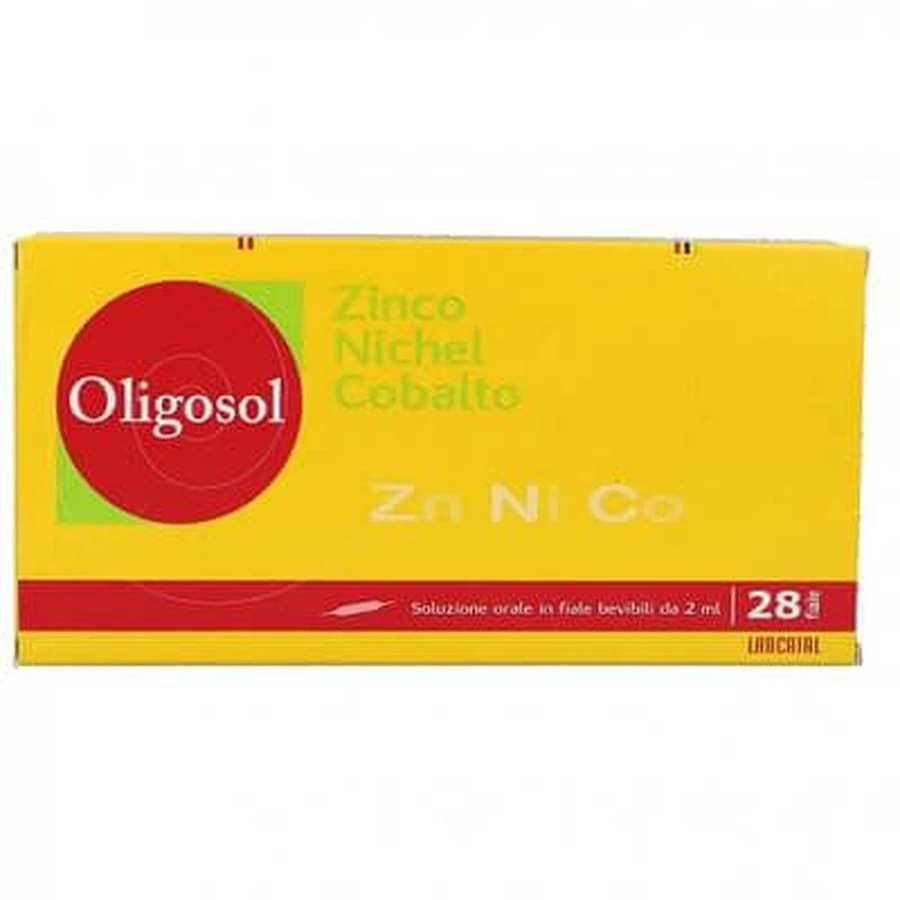 Labcatal Oligosol Zinc/Nickel/Cobalt 28 Vials 2 Ml