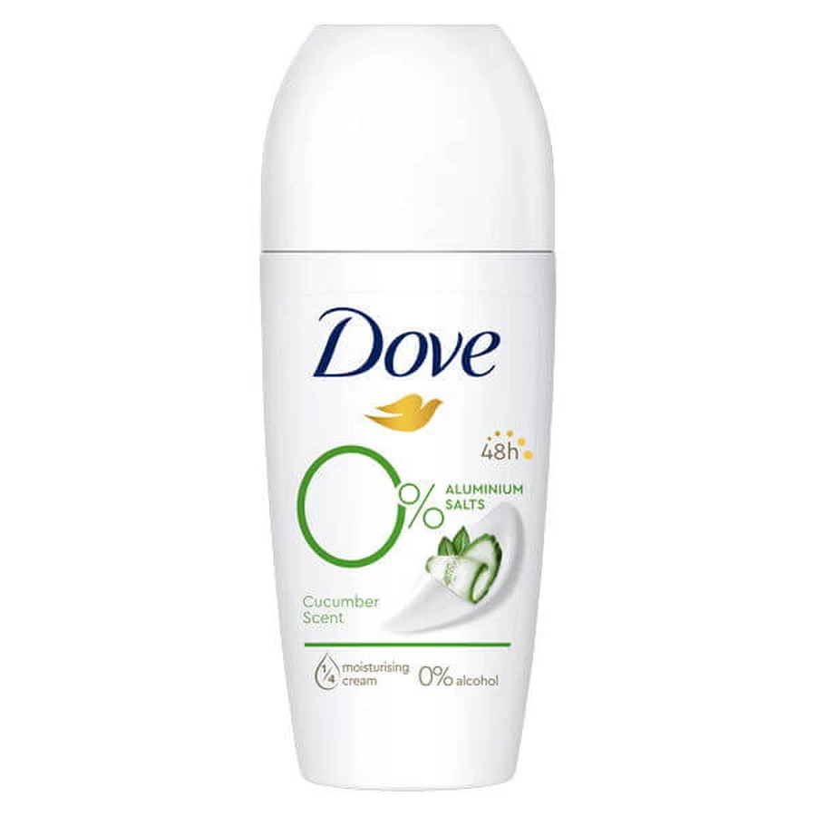 Roll-on Dove Advanced Care 0% Sels de concombre 50ml