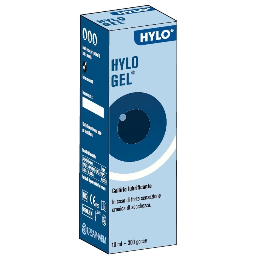 HYLO GEL GOUTTES POUR LES YEUX LUBRIF 10ML