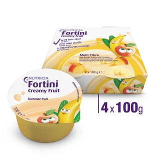 Fortini Romig Fruit Multi Vezels Gele Vruchten 4x100 G