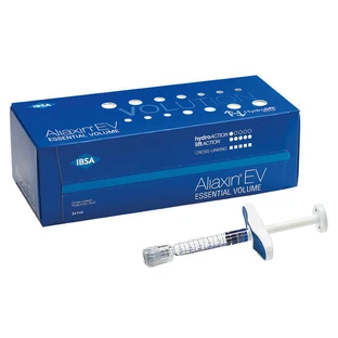 Intra Dermal Crosslinked Aliaxin Ev Hyaluronic Acid 1 Ml 2-Piece Syringe With Adhesive Heel Pads And 4 Sterile Needles
