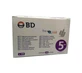 Aguja BD Thinwall 31g 5mm 100 Piezas