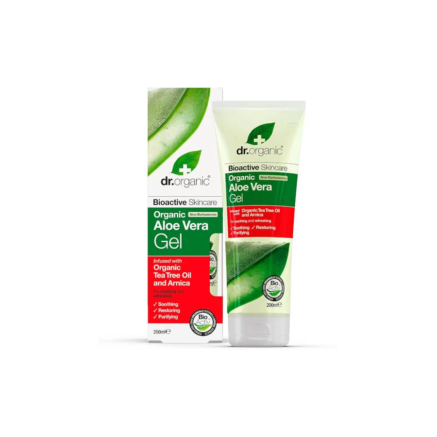 Dr Organic Aloe Gel Tea Tree Arnica