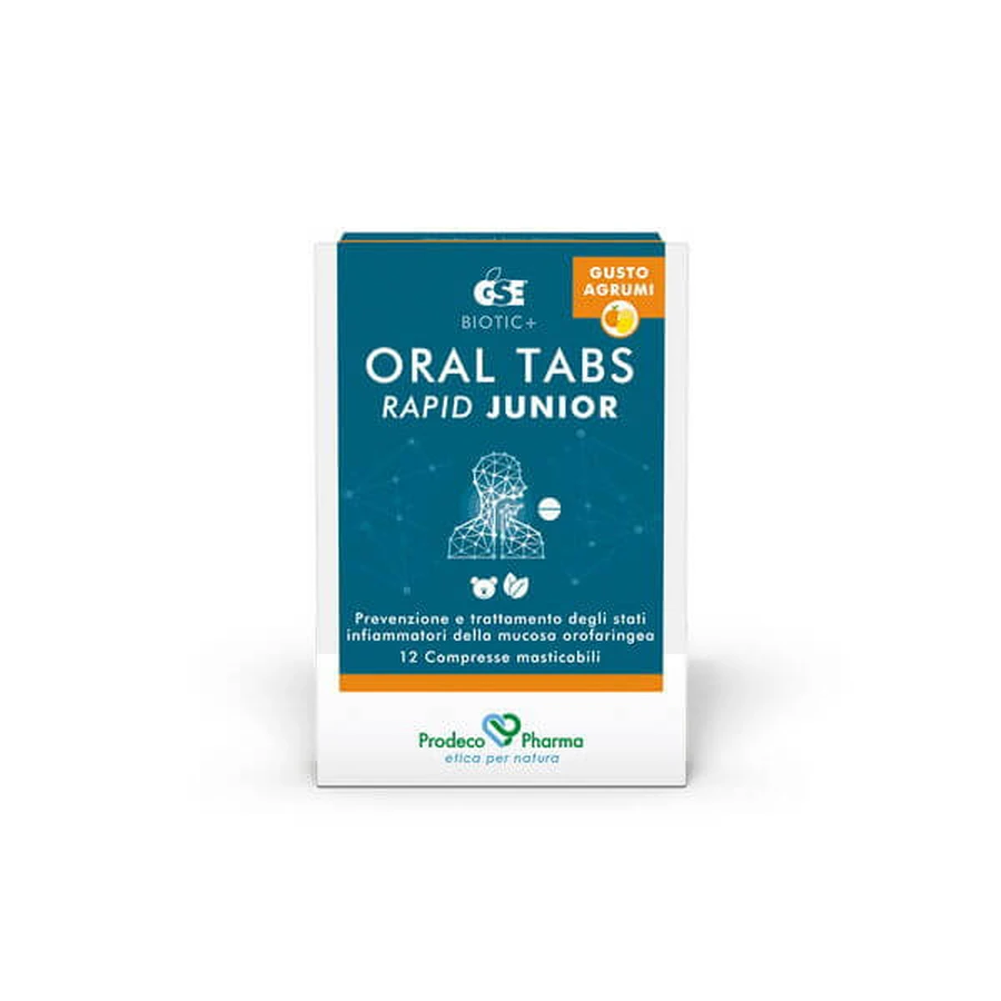 Gse Oral Tabs Rapid Junior 12 Tabs