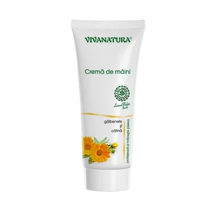Hand cream with marigold and sea buckthorn, 75 ml, Vivanatura