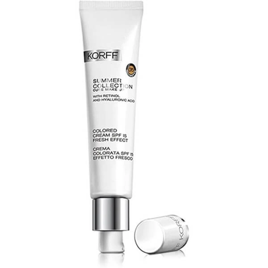 Korff zomer getinte gezichtscrème 05 zonbescherming spf15