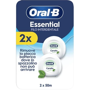 ORALB ESSENTIAL THREAD CER MINT