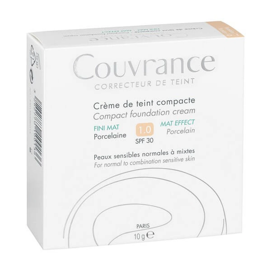 Eau Thermale Avène - Couvrance Crème Compacte Veloutée Chine SPF30 10 g