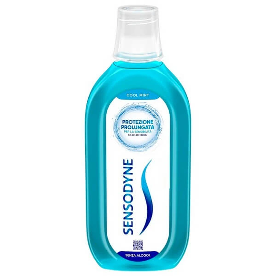 Sensodyne Bain de bouche Protection prolongée Dents sensibles Menthe fraîche - 500 ml