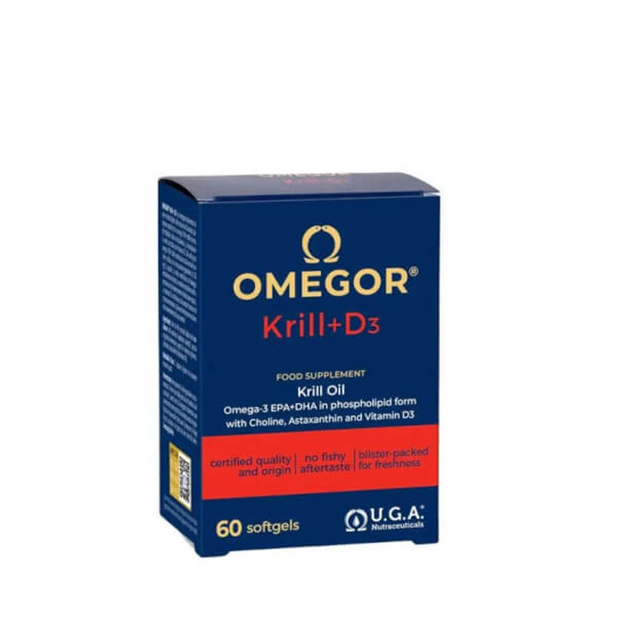 Omegor krill D3 60 comprimidos